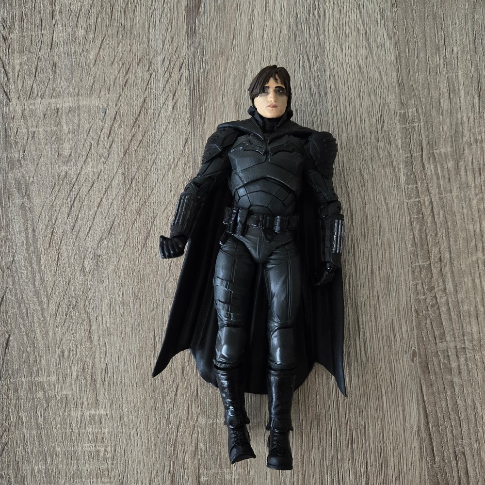 DC multiverse Mcfarlane The Batman Batman unmasked Robert Pattinson